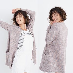 Madewell Marled Summer Ryder Cardigan Sweater